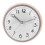 Waterproof Clock for Bathroom Wall Clock White 1Pack 4