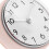 Waterproof Clock for Bathroom Wall Clock White 1Pack 7