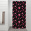 Cortina de chuveiro floral Pioneer Flower 36x72 polegadas com 12 2
