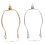 Lot de 2 grands abat-jour pour lampes de table, support de lampe. 4