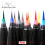 Pentel Pentel SESF30C-NX Extra Fine Brush Tip, 12 Pieces Grey 5