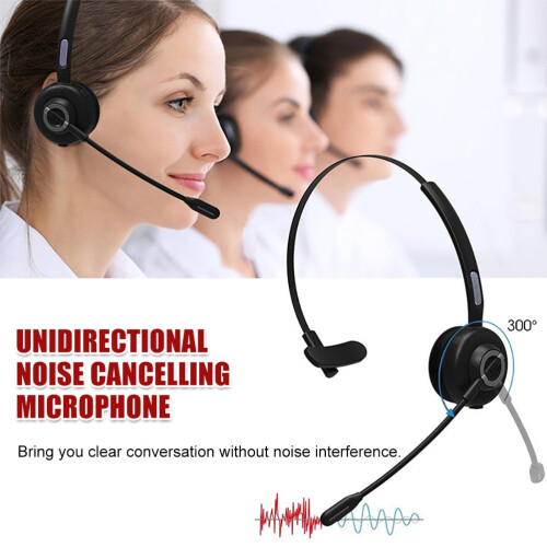 Auricolare wireless Bluetooth 5.0 con microfono 2