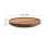 Rundes Serviertablett aus Holz, 20 cm, Kaffee 5