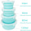 Collapsible Silicone Bowls with Lids – Microwave & 2