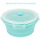 Collapsible Silicone Bowls with Lids – Microwave & 4