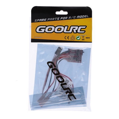 20A Brushed ESC με διακόπτη φρένου για αυτοκίνητο/σκάφος, συμβατό με Brushed Motor 2