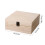 Wooden Storage Box with Flip Lid, White, 1pc 3