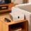 Wooden Storage Box with Flip Lid, White, 1pc 5