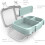 3-Pack Reusable 3-Compartment Meal Prep Containers 4