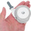 4-Pack Replacement Stroller Wheels with Smooth Rolling Grey Plastic for Infant and Parent Use 5