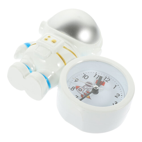 Decor Clock Silver Astronaut Model 1Pack 5.7x1.8x5.7in 2