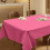 Large Rectangle Plastic Tablecloth 183x137cm 5