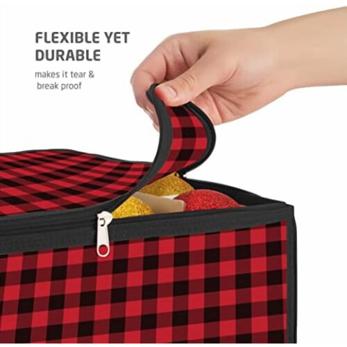 Christmas Ornament Storage Box – 128 Capacity, Durable 2