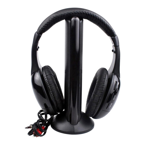 Ασύρματα ακουστικά τηλεόρασης MH2001 Over-Ear FM και υποδοχή 3,5 mm 2