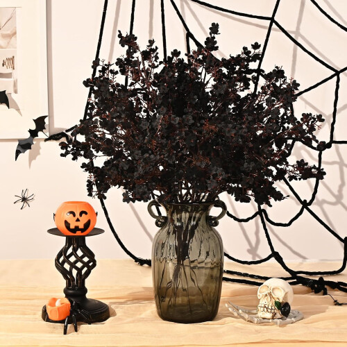 6 Pcs Real-Touch Silk Baby's Breath Stems 1