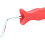 FRCOLOR Red Paint Roller 1Pack for Wood Grain and Texture Paint Application in 8