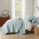 Sprout Green Twin Quilt Set Microfiber 1 Sham 2