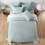 Sprout Green Twin Quilt Set Microfiber 1 Sham 5