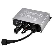 Solar Micro-Type Grid-Tie Inverter 10-30V Input 180V-265VAC Output 200W IP45 Waterproof