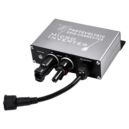 Solar Micro-Type Grid-Tie Inverter  10-30V Input 180V-265VAC Output 200W IP45 Waterproof