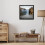 Black Square Picture Frame 25x25 cm MDF with Plexiglass 4