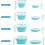 4-Piece Collapsible Food Storage Containers 2