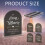 4-Piece Acrylic Wedding Place Card Set 2