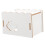 Hamster Supply Hamster House Hideout Wood White Natural 1Pack 5