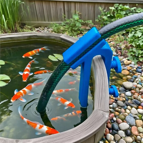 Adjustable Water Pipe Clamp Plastic Hose Holder Curved Design for Easy Installation 2