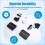 1 Pair RS485 Data Extender Converter with 10/100Mbps Ethernet SM SX,over Fiber Optic Transmitter and Receiver EU PLUG 6