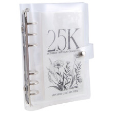 Envelop Challenge Binder Spaarbinder Om 2,5K Te Besparen met Contant Geld Enveloppen voor Budgetplanning