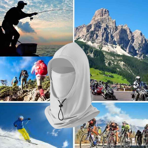 Ψύξη Balaclava Sun UV Protection Cover Αναπνέουσα μάσκα πλήρους κεφαλής Κάλυμμα προσώπου για 1