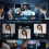 4k Webcam with Fill Light Autofocus USB Camera with Microphone Rotatable Webcam for Streaming Video Conferencing 7