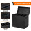 Comic Book Storage Box Comic Book Organizer Box with 3 Partition Large Capacity Document Container with Handle 5