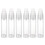 6Pack Refillable Paint Pens Empty Refillable Markers Flat  Graffiti Markers,Clear Acrylic Fillable Paint  Pens 1