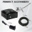 Kit de Aerógrafo com Compressor, Kit de Aerógrafo, Aerógrafo para Unhas, Aerógrafo com Mangueira de 70 Polegadas, Pulverização Uniforme 7