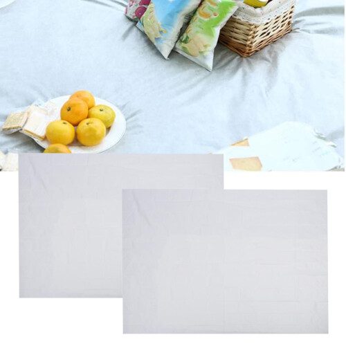 2er Pack Einweg-Picknickdecke 150x200cm wasserdicht