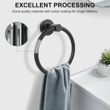 Towel Holder for Bathroom Wall Stainless Steel Hand Towel Holder Heavy Duty Towel Hanger for Bathroom