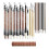 25 Brushes with Various Bristle Types, Features Soft Goat Hair and Mixed Tips, Accommodates Different Stroke Techniques 1