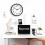 10 inch Silent Battery Wall Clock Black 5
