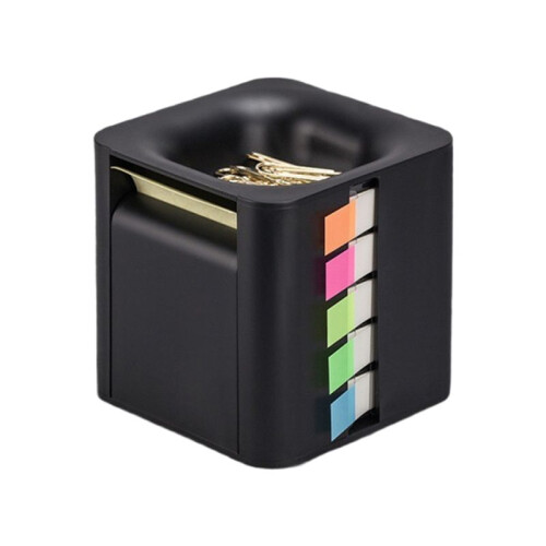 5-in-1  Sticky Note Holder Multifunction Sticky Note Dispenser with   Sticky Notes, Sticky Tabs, Sticky Rolls B