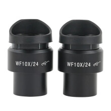 WF10X/24 High Eyepoint Groothoek Oculair Verstelbare Gezichtsveld Montage Interface 30MM voor Stereoscopische Microscoop