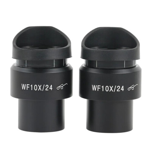 WF10X/24 High Eyepoint Wide Angle Eyepiece Adjustable Field of View Mounting Interface 30MM for Stereoscopic Microscope