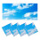 4 Pcs Fluorescent Light Covers,Light Covers for Ceiling Lights Classroom, Magnetic Light Filters for Office 1