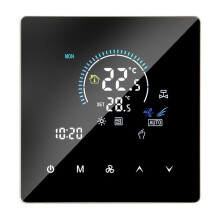 WiFi Thermostat Remote Control Programmable Heating Cooling Temperature Controller for Home Office Floor Heating