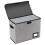 Comic Book Storage Boxes, Back to School Fold Comic Short Box Case with Lid, Book Bin Container Holds 150 Comics Gray 1