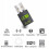 Προσαρμογέας Bluetooth USB WiFi 600Mbps Διπλή ζώνη 2.4/5GHz, Μίνι Dongle χωρίς πρόγραμμα οδήγησης 5