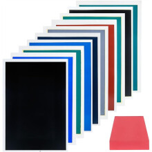 10 Pcs Engraving Marking Paper, Engraving Color Paper with Scraper Colored Optical Marking Paper for Metal Ceramics
