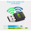 Προσαρμογέας Bluetooth USB WiFi 600Mbps Διπλή ζώνη 2.4/5GHz, Μίνι Dongle χωρίς πρόγραμμα οδήγησης 7