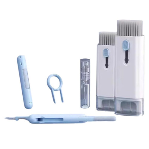 7-in-1 Computer Brush Multi-Function Small and Portable Cleaning and Dust Removal Key Puller Dust Removal Brush 1